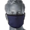 Maska trójwarstwowa antywirusowa wielokrotnego użytku z wykończeniem antybakteryjnym